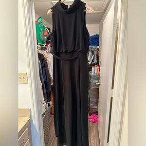 Vince Camuto black pantsuit